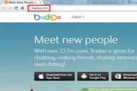 Badoo Desktop 1